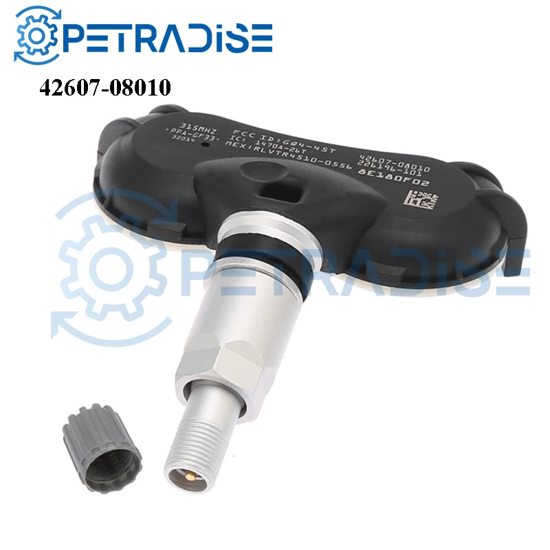 

New TPMS Tire Pressure Sensor 315Mhz For Toyota Sequoia 09-17 Sienna 06-20 Tundra 12-17 Auto Parts OEM 42607-08010 4260708010