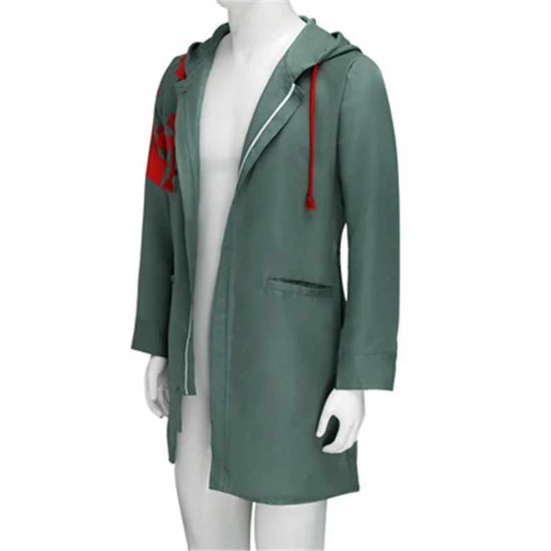 Disfraz de Cosplay de Anime Danganronpa Nagito Komaeda para hombres, ropa de juego de rol con peluca, uniforme de fiesta, chaqueta, traje de camiseta