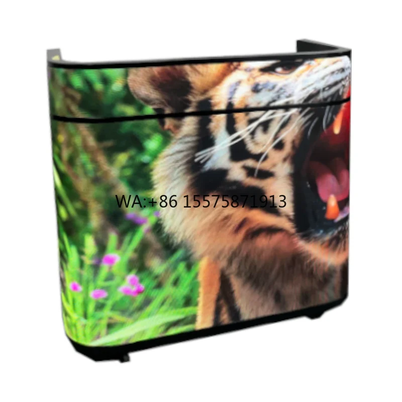 Tamaño personalizado P1.86/P2.5 alquiler LED DJ Booth escritorio frontal-mesa portátil Disp y IP65 impermeable 1000cd brillo Adobe RGB 98%