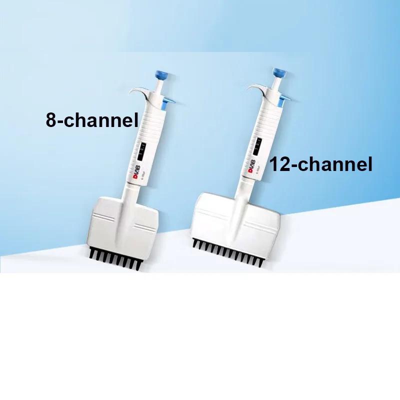 DLAB MicroPette Plus 8 or 12 channel Adjustable Volume Mechanical Pipettes