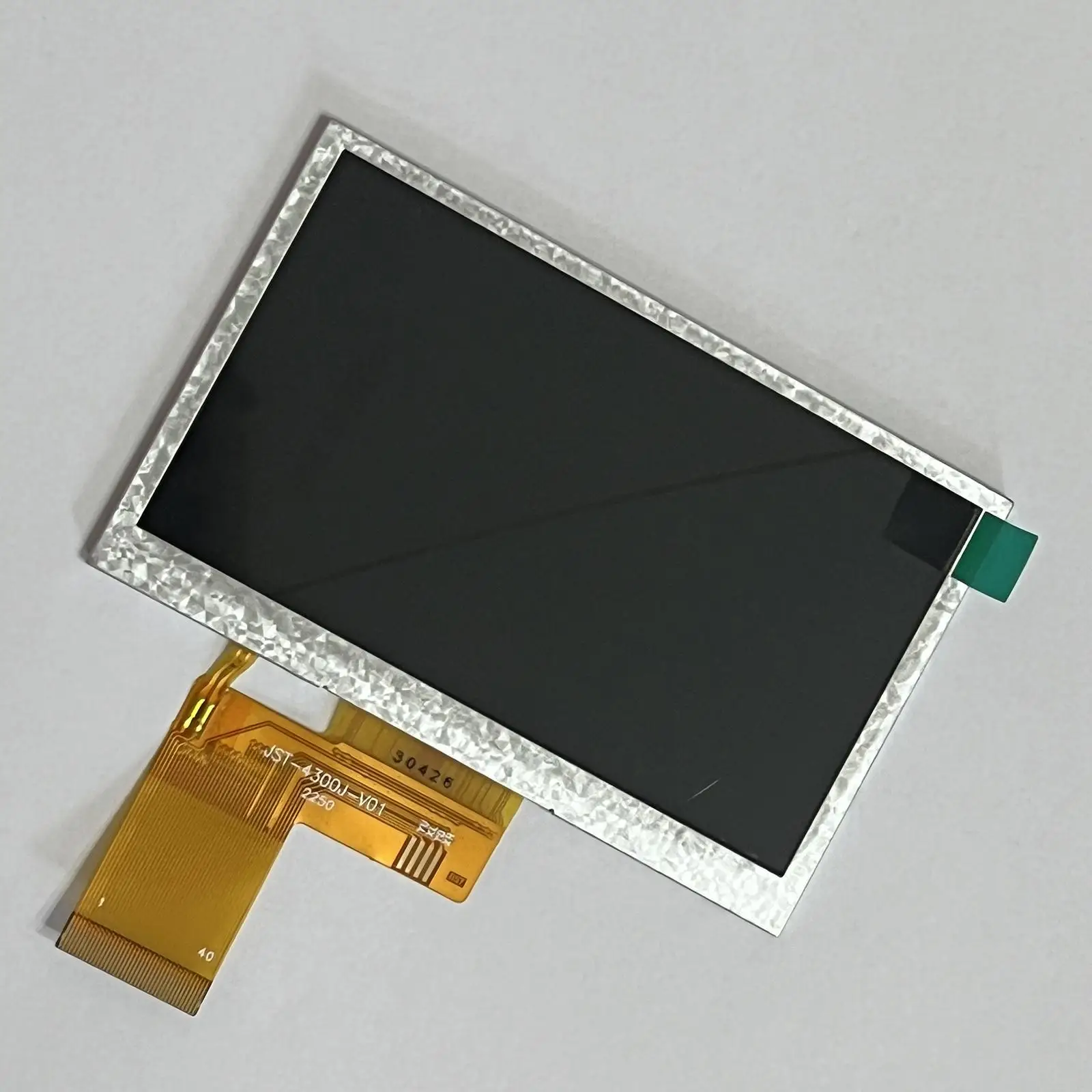 Generic 4.3'' Display Screen TTL 40 Pin Universal Replacement 3.3V for Car SUV Van Truck Sturdy Convenient Assemble