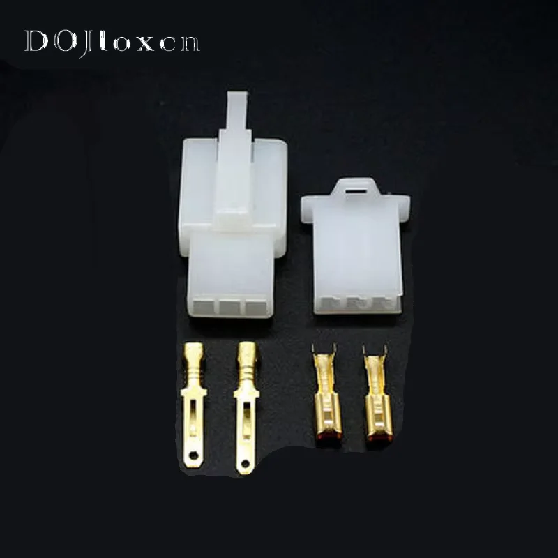 1 Set 2 3 4 6 9 Pin Automotive Electrical Wire Connector 2.8 MM Male Female Cable Terminal Plug Kits Motorcycle Ebike Car