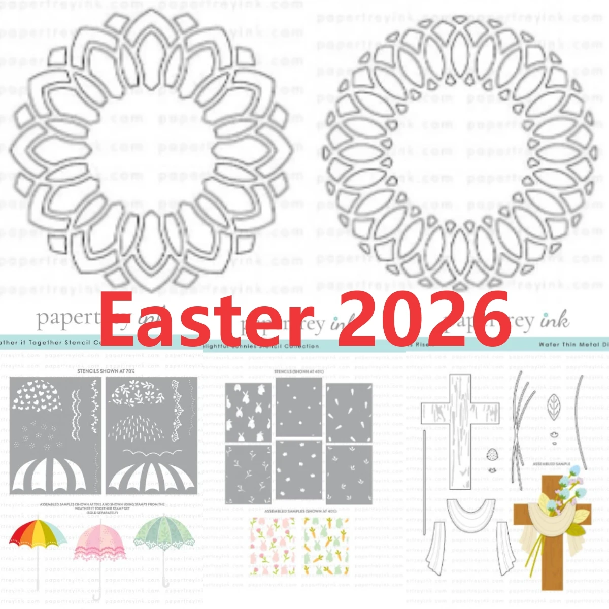 Radiant Florals 2026 NEW Cutting Dies Scrapbook Diary Decoration Stencil Embossing Template DIY Greeting Card Handmade