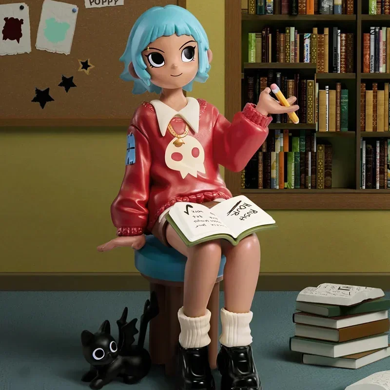 POP MART Peach Riot Rush Hour Series Scatola cieca Scatola misteriosa Caixa Sorpresa Ragazze Anime Figure Modello carino Regalo di compleanno