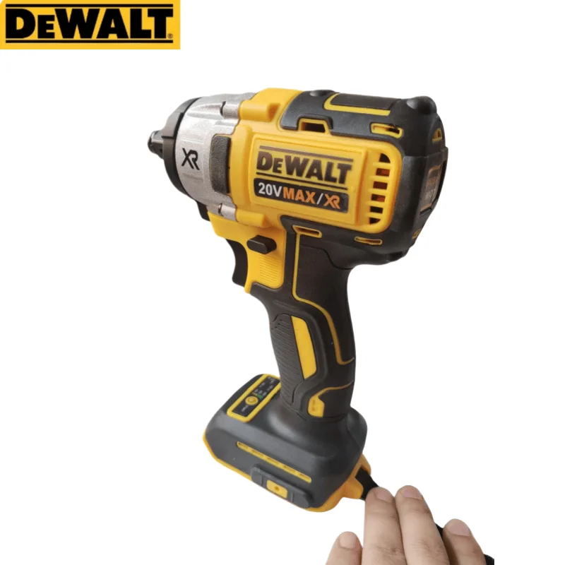 DEWALT DCF880 Draadloze Boormachines Slagmoersleutel 20V 2300RPM Oplaadbare 13MM Elektrische Lithiumbatterij Moersleutel Opladen Elektrisch gereedschap