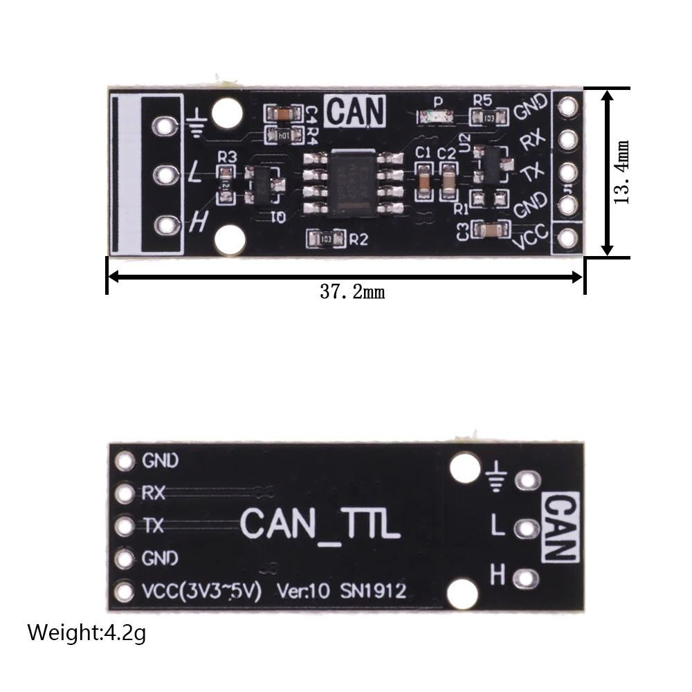 RS232 RS485 CAN to TTL communication module Serial port module CAN module