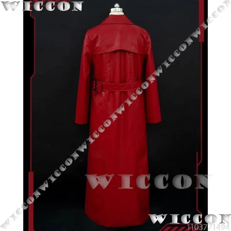 ชุดคอสเพลย์ Mr Scarletella จากเกม Homicipher ตัวละครตัวละครต้านทานที่ลึกลับ ชุดคอสเพลย์ วิกผม เสื้อโค้ทกันฝนสีแดง สำหรับผู้หญิงและผู้ชาย ชุดคอสเพลย์ฮาโลวีนแบบสั่งทำพิเศษ 3,k8