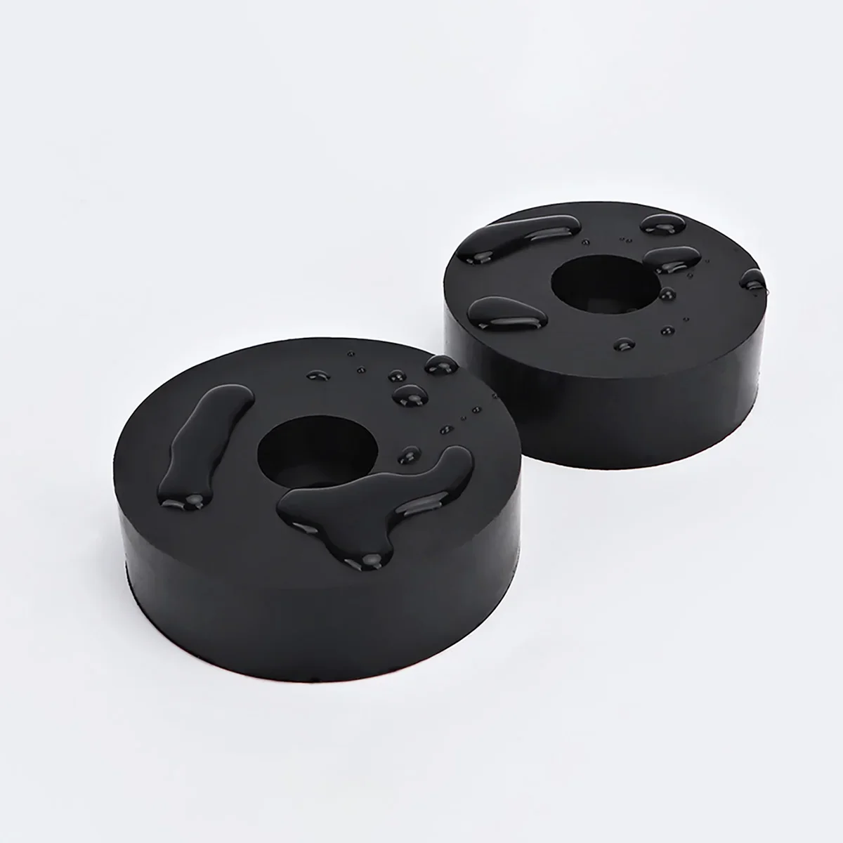 

High Elastic Rubber Shock Pad With Large And Small Holes