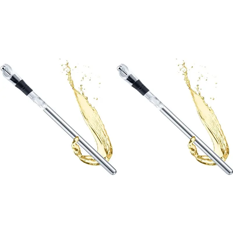 

M11K-2X Wine Chiller With Pourer Simono - Effortless Cooling For Up To 3 Hours, Silicone And Stainless Steel