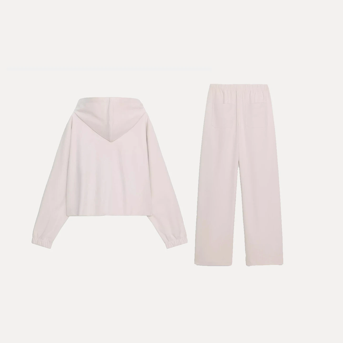 Frauen Faion Sweatirt Breite Bein Hosen Elastische Herbst Neue Ankunft Zwei Stück Set Z Marke Bequeme Streetwear