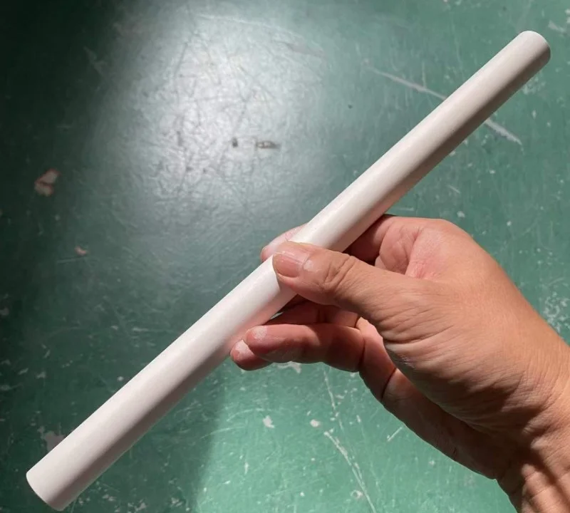 BN Ceramic Rods 10x100mm 45x300mm Wear-resistant High Temperature Customizable
