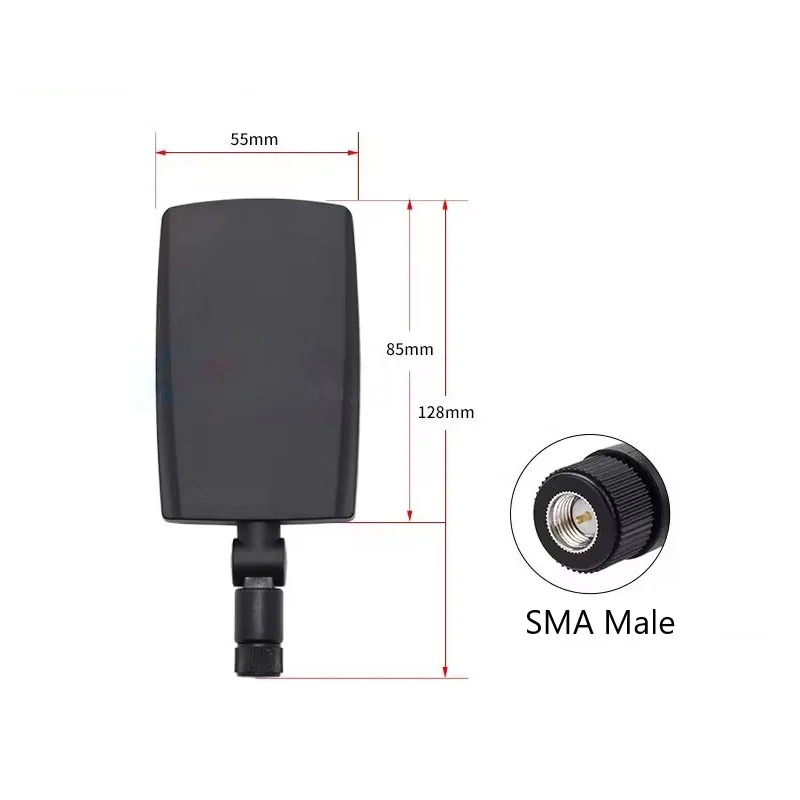 EOTH 2.4G WiFi Flat Antenna 13dBi High Gain Long Range Directional Antenna Mobile Phone Signal Booster SMA for Router PC Smart