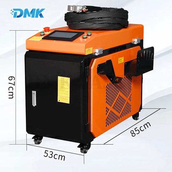 DMK 2000w Mini Laser Welder Water Cooling Handheld Laser Welding Machine for Metal Stainless Steel Aluminum Soldering