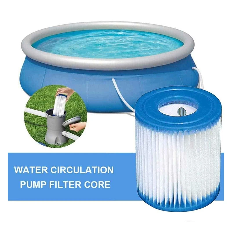 2Pcs Pool Filter Cartridges Type H Replacement Swimming Pool Filter For Pool Filter Pump Cleaner