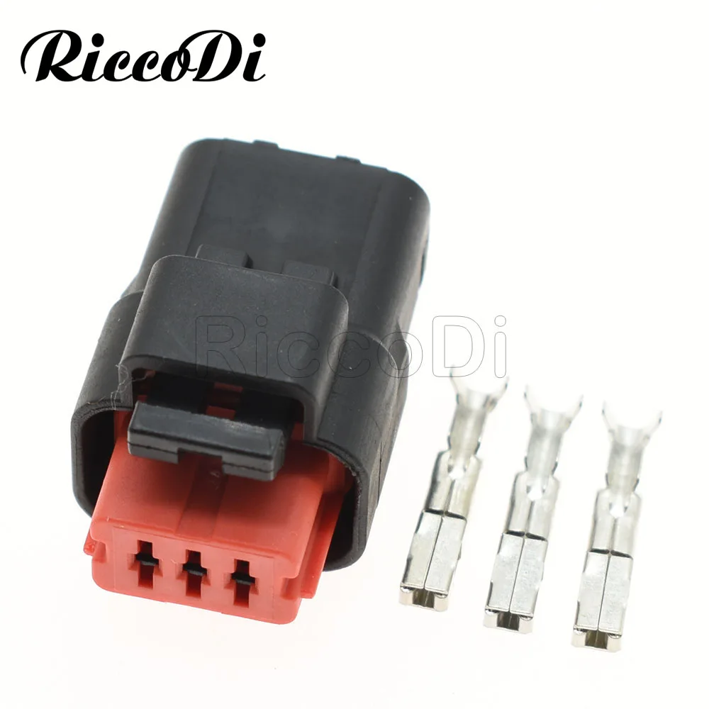 1/5/10/20 مجموعات 3 دبوس FCI السكك الحديدية استشعار الضغط موصل HDI درجة حرارة الماء التوصيل لبيجو سيتروين DJ7038C-1.5-21 #1