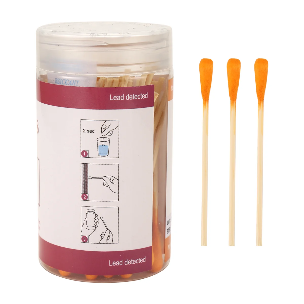 ABNP Lead Test Kit Swabs - Lead Paint Test Kit, Lead Check Swab for Home Use, Test Results in (60PCS)