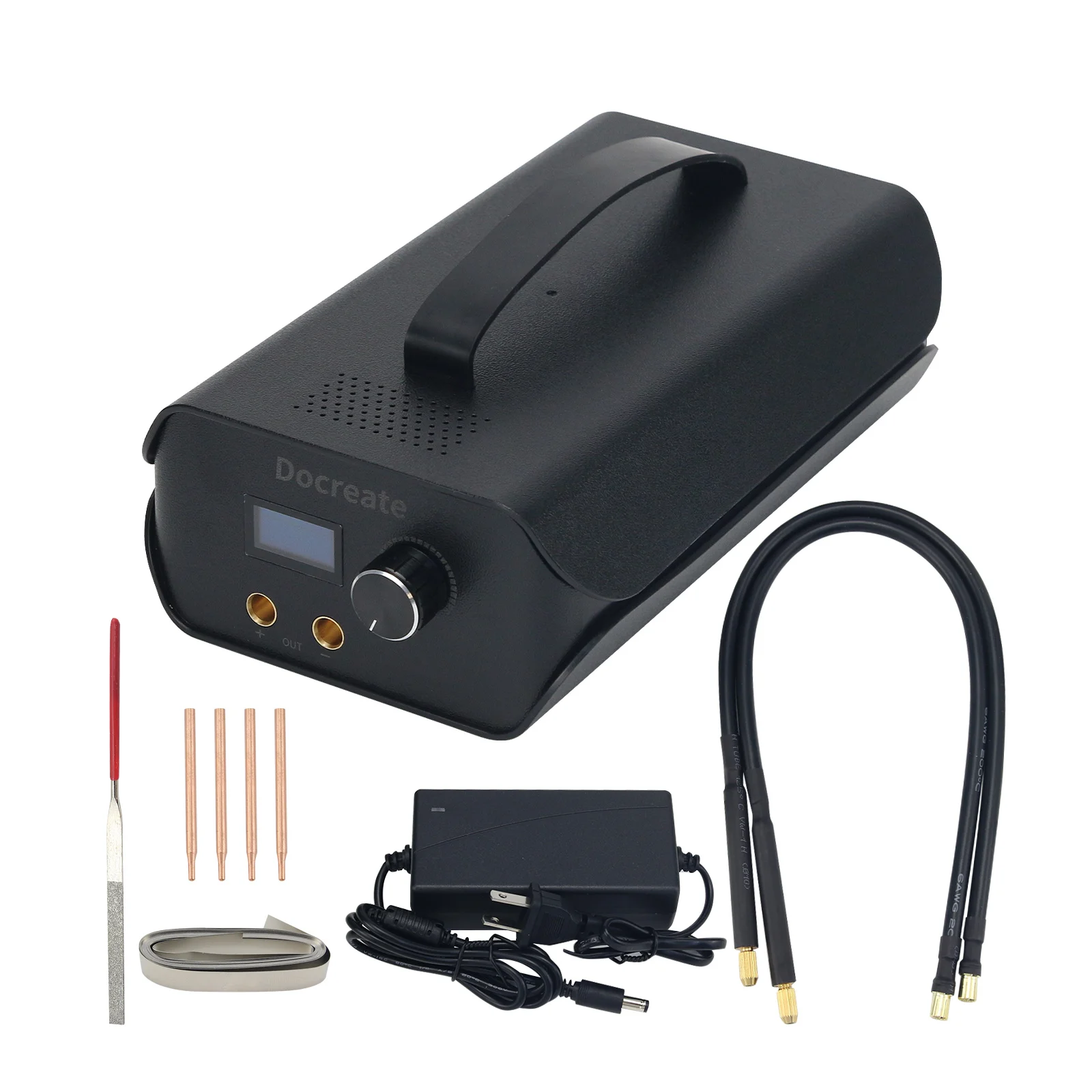 New New Docreate Portable Super-capacitor Spot Welding Machine Spot Welder for 0.3MM Nickel Plated Sheets