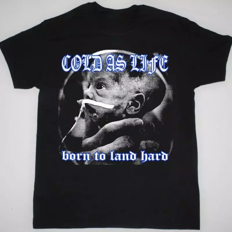 

COLD AS LIFE Born To Land Hard Gift For Fan Black All Size Shirt NI878