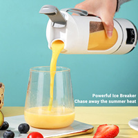 450ml USB Rechargeable Portable Juicer Cup Powerful Electric Travel Blender for Home Kitchen And Office Use