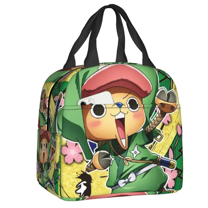 

Custom Tony Tony Chopper Lunch Bag Men Women Thermal Cooler Insulated Lunch Box for Adult Office