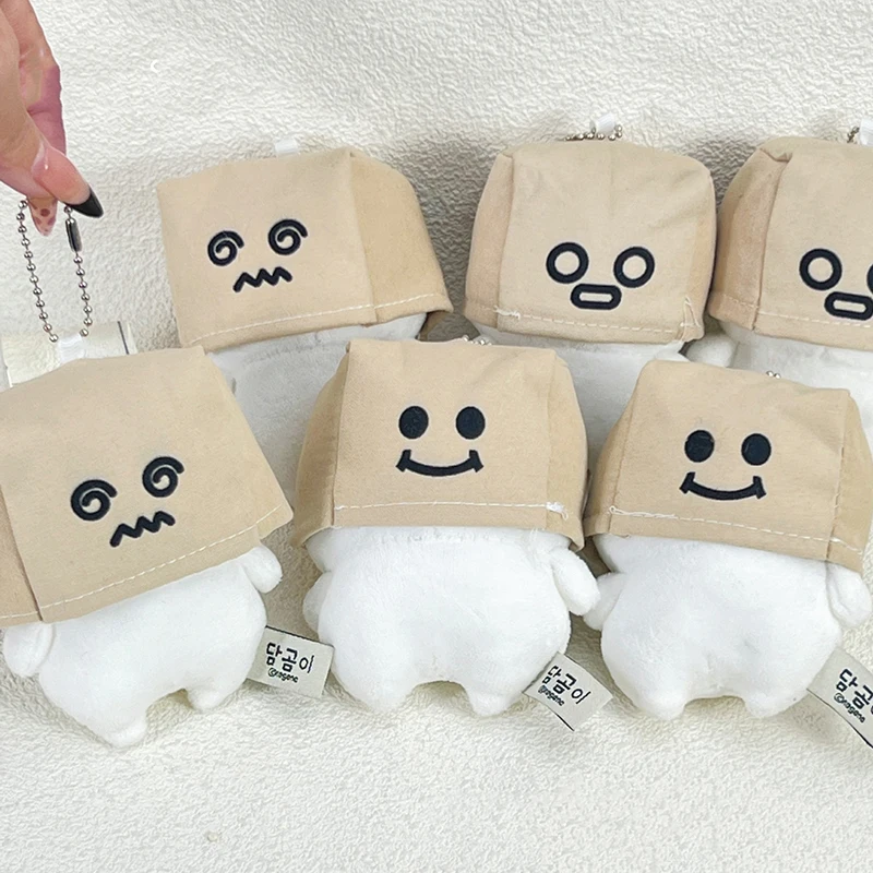 

Creative Novelty Bear Plush Keychain Pendant Funny Cute Small Bear Keyrings Exquisite Backpack Decoration Accessories Gifts
