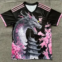 Japan National Football Team T-shirt, Wave Dingdang Cat Darth Vader Football T-shirt, Men's Short Sleeved Top 3D Printed