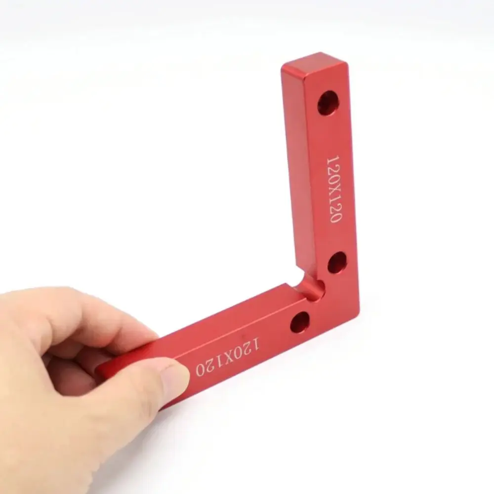 Aluminum Alloy Right Angle Clamp Precision 90° Right Angle Positioning Block Jig Panel Assembly Joinery Tool Panel Assembly Tool