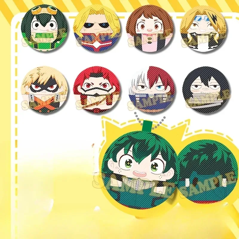 10 cm Anime Randapparatuur All·Might Deku Endeavour Pluche Vulling Cosplay Leuke Sleutelhanger Schooltas Hanger Speelgoed Cadeau voor Kinderen