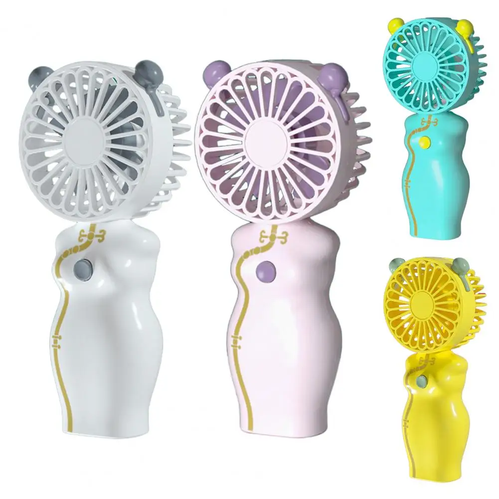

Chinese Style Cheongsam Handheld Fan 3 Speed USB Rechargeable Summer Cooling Fan Portable Outdoor Travel Mini Handheld USB Fan