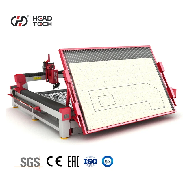 Machine de découpe d'eau en pierre à haute pression, Machine de découpe à Jet d'eau