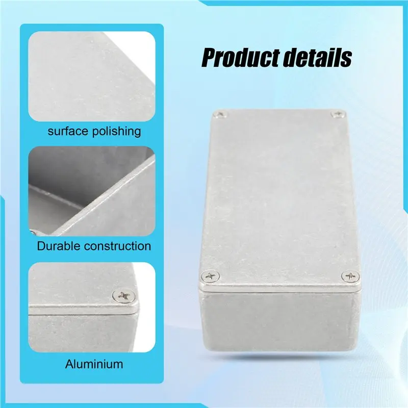 Budget-Friendly 125B Pedal Enclosure Effect Aluminum Box Acoustic Guitar Foot Switch Electronics Case Guitar Effects Guitar Acce