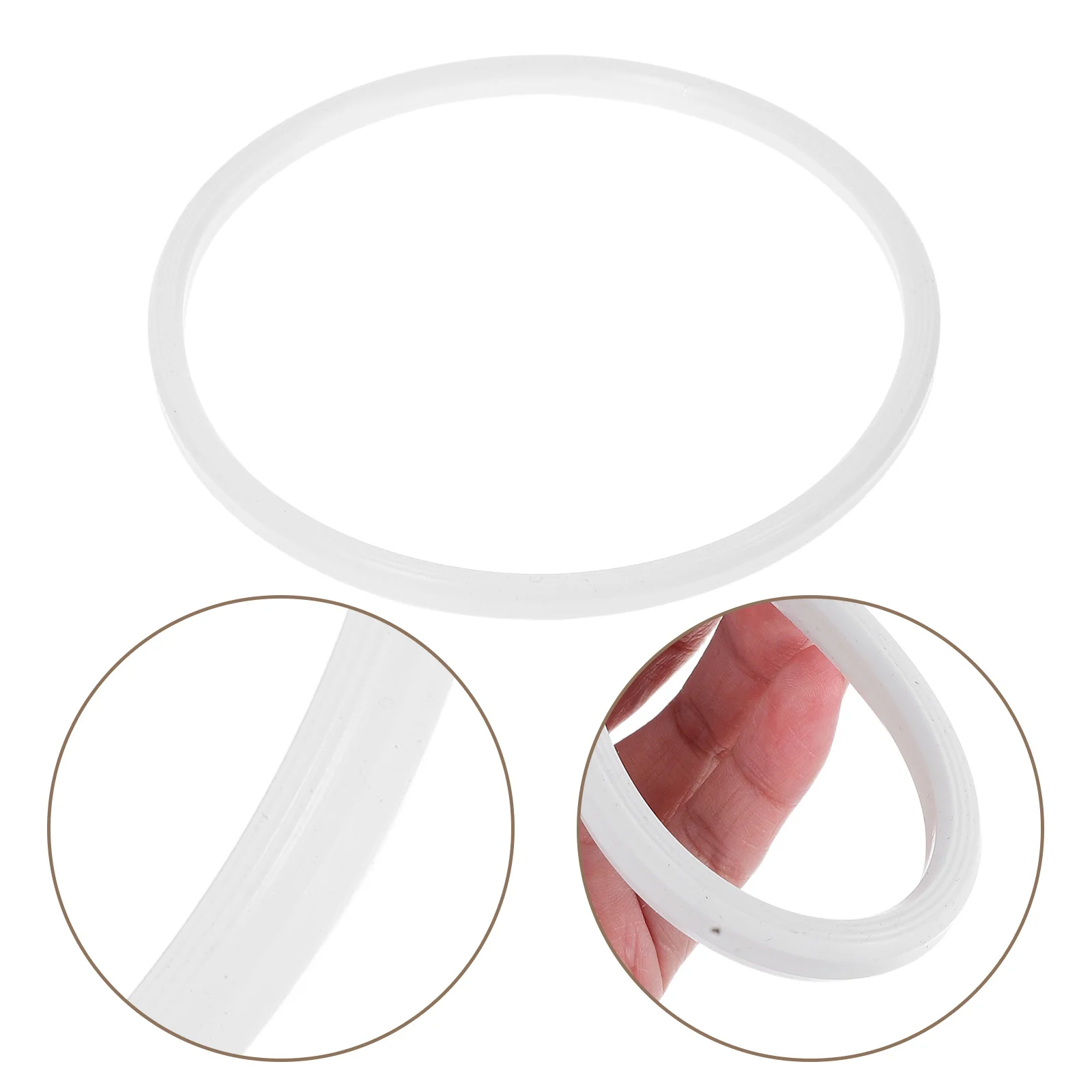 

Silicone Sealing Ring Lunch Box Seal Reusable High Temp Resistant Airtight Bento Container Lid Sealing Gasket Silicone Seals