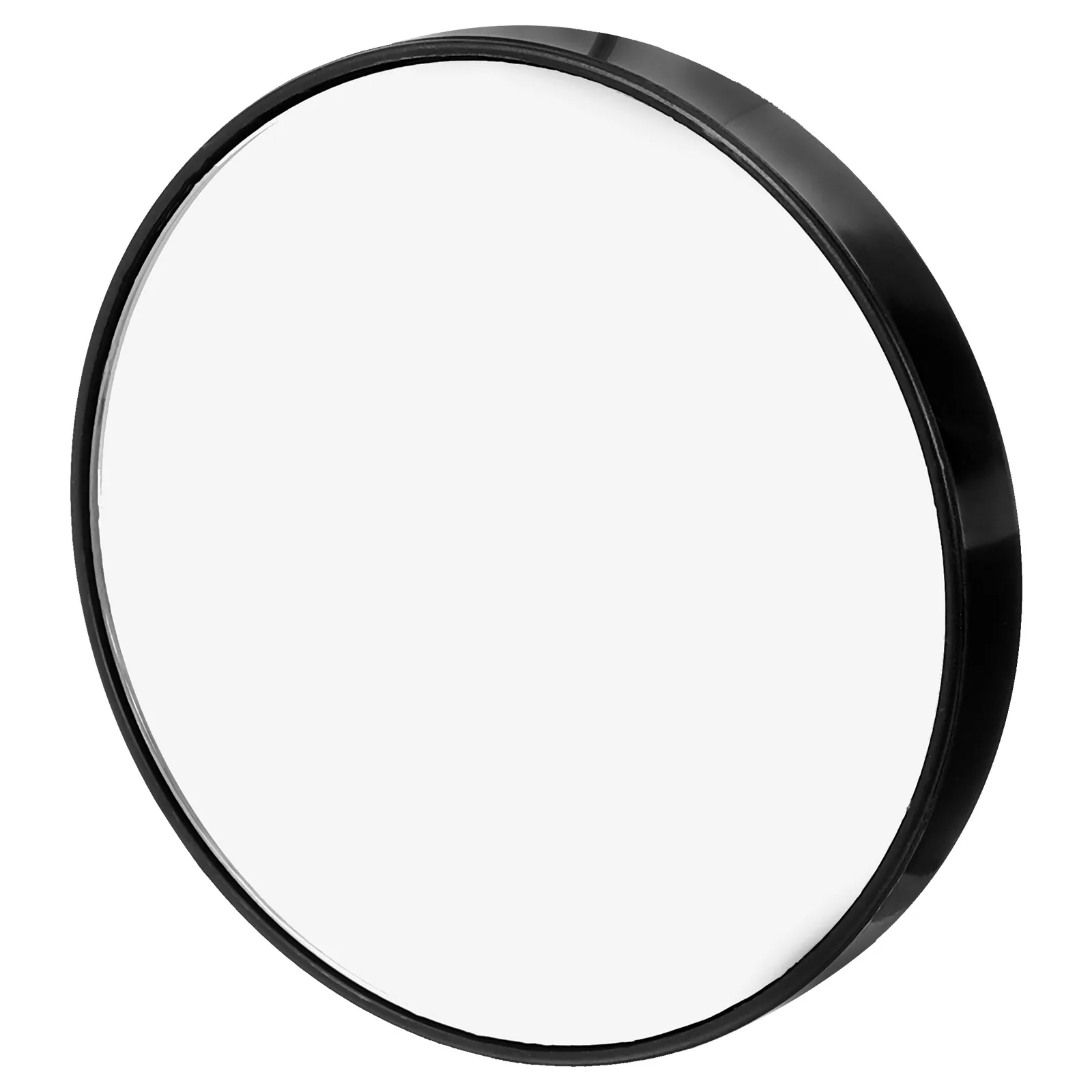 

7 .5cm Vanity Mirror Suction Cup Bathroom Magnifying Mount Magnification with Cups Magnified Handheld LED Black Compact Travel