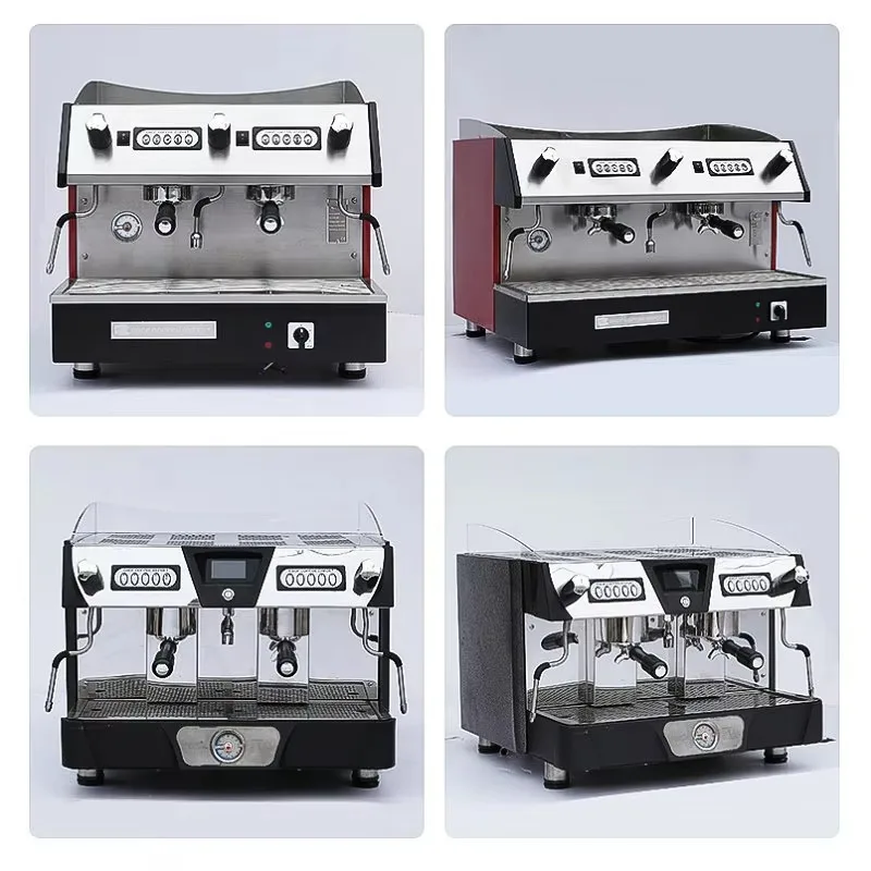 

Commercial Italian Semi-automatic Expresso Coffee Machine Stainless Steel Coffee Machine for Coffee Shop