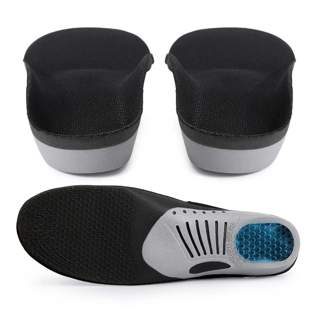 1Pair Orthotic Insoles Arch Support for Flat Feet Plantar Fasciitis Shoe Inserts Health Sole Pad Orthopedic Feet Care