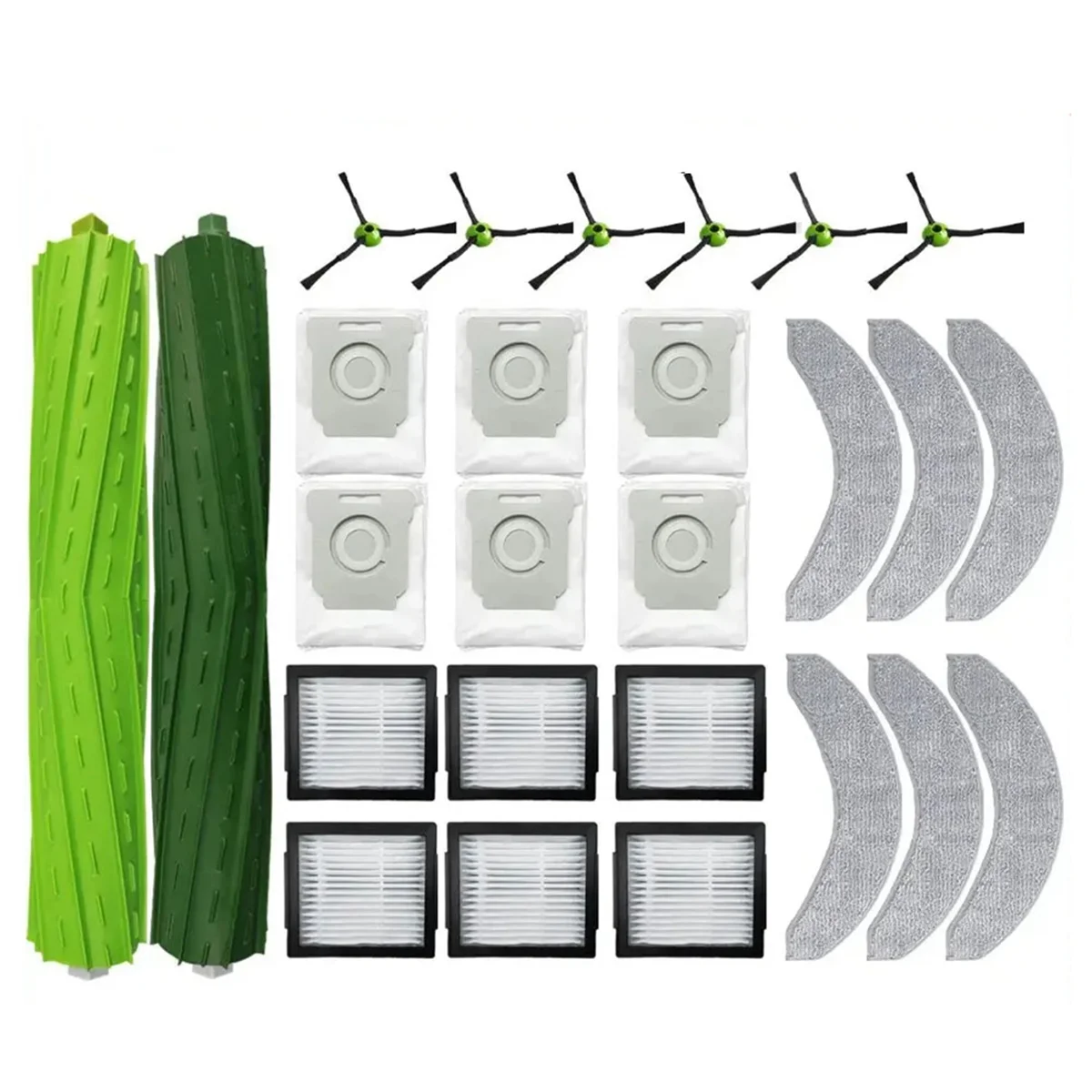 

For Combo J9+ Robot Vacuums Roller Hepa Filter Mop Cloths Rag Dust Bag Spare Part