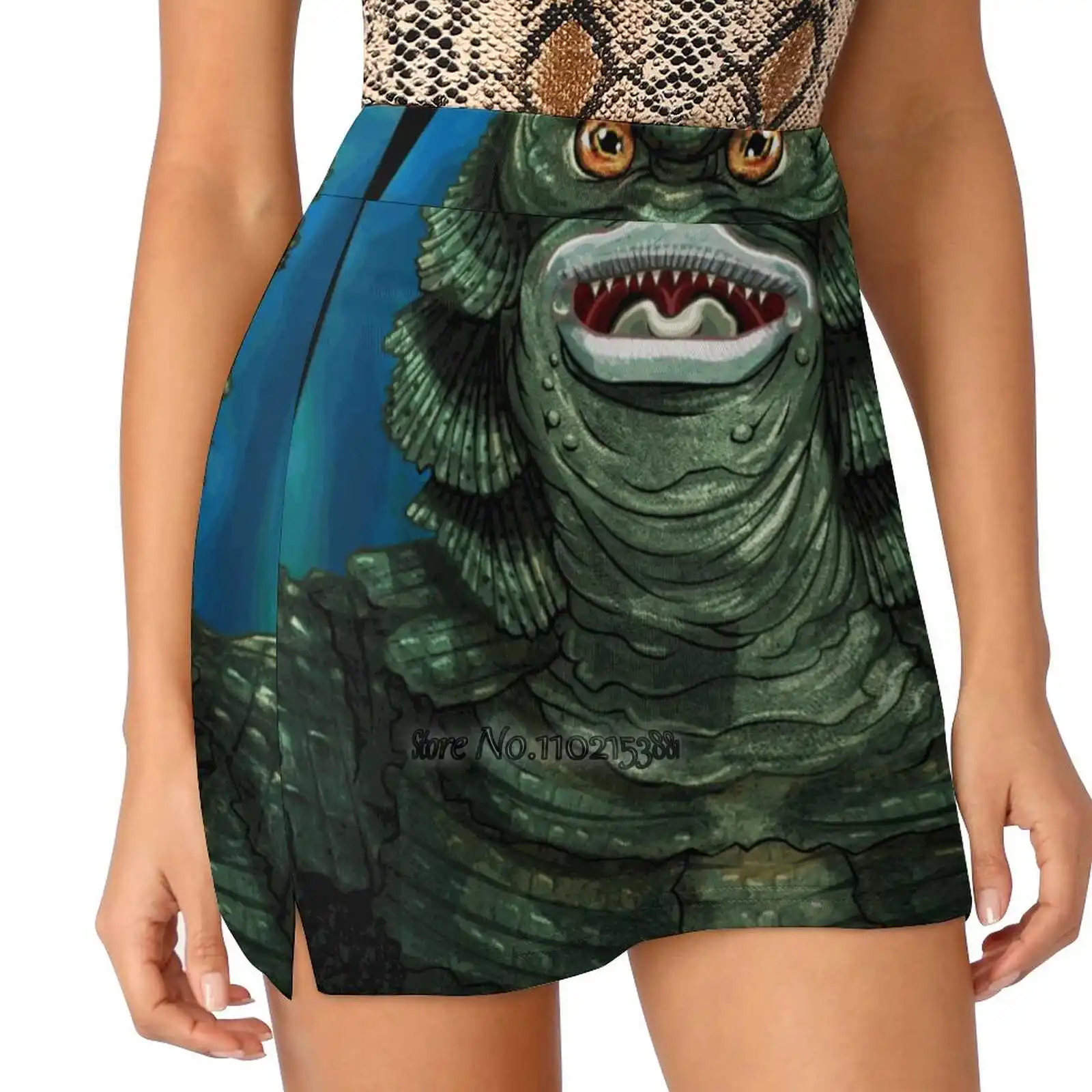 There Are Many Strange Legends About The S-4Xl Tennis Skirts Golf Fitness Athletic Shorts Skirt With Phone Pocket Creature From