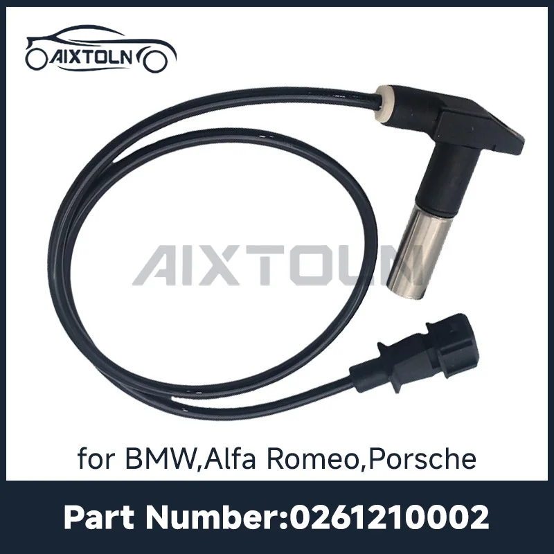 Crankshaft Position Sensor 0261210002 for BMW E30 E28 E24 E23 E28 E24 Alfa Romeo 75 Porsche 944 928 New 12141708619 12141274644