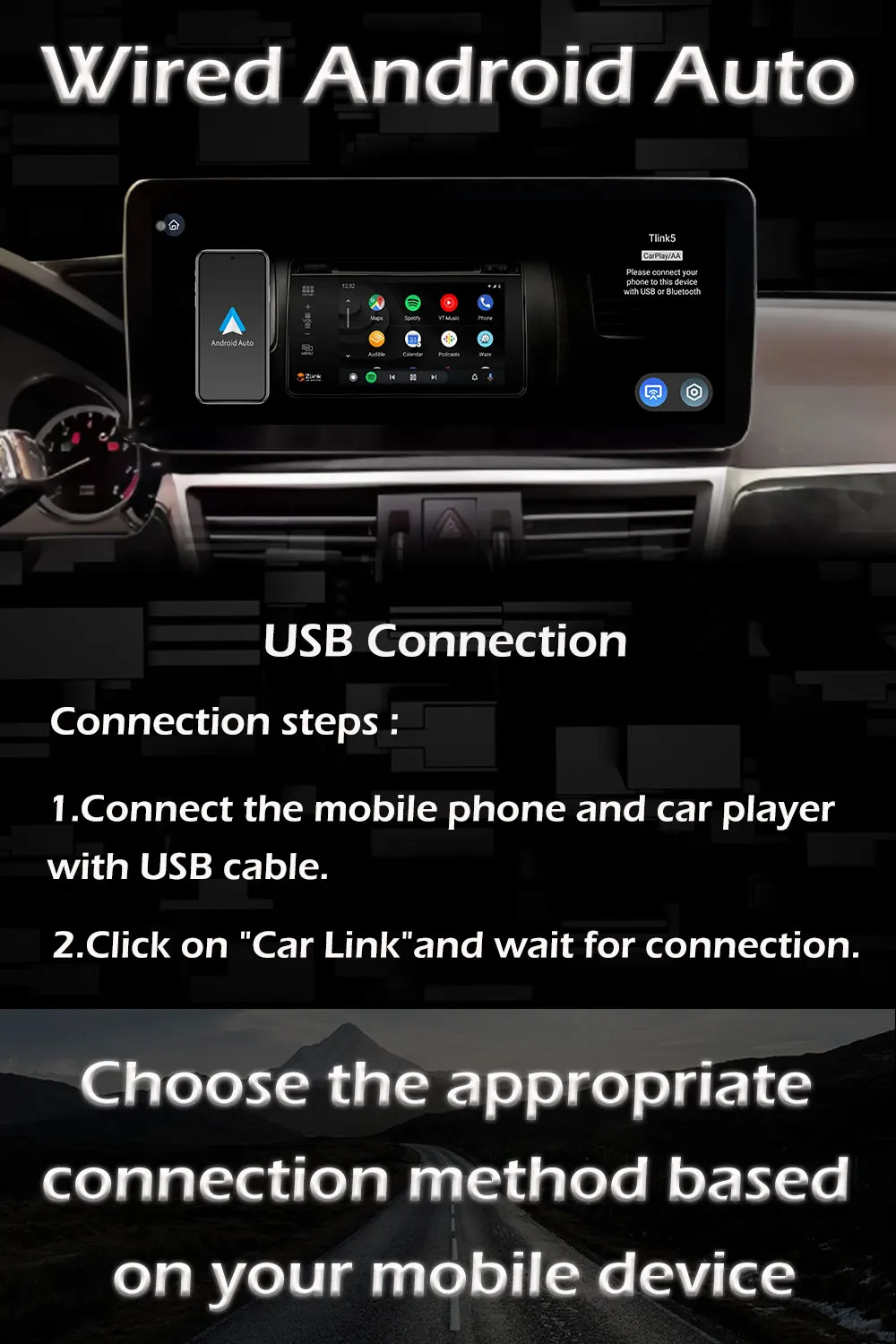 Android 16 GPS BT Für BENZ A-KLASSE CLA GLA W176 2012 - 2018 Kabelloses Carplay 4G Auto-Videoplayer QLED HD Bildschirm Autozubehör – Detail 11