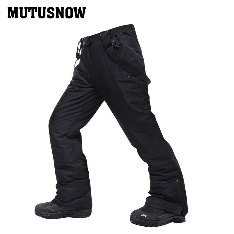 

MUTUSNOW New Snowboard Pants Men High Quality Waterproof Winter Ski Pants Man Breathable Snow Pant Brand Male Skiing Trousers