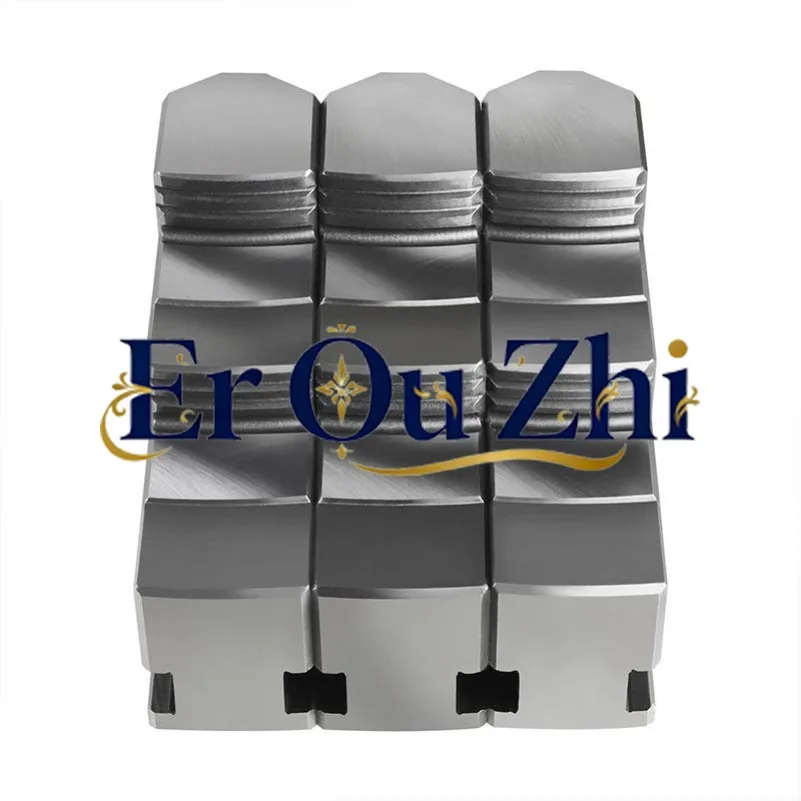 Manual Positive Jaw Heightening Chuck Hard Jaw 200 250 320 Three Jaw Self-centering