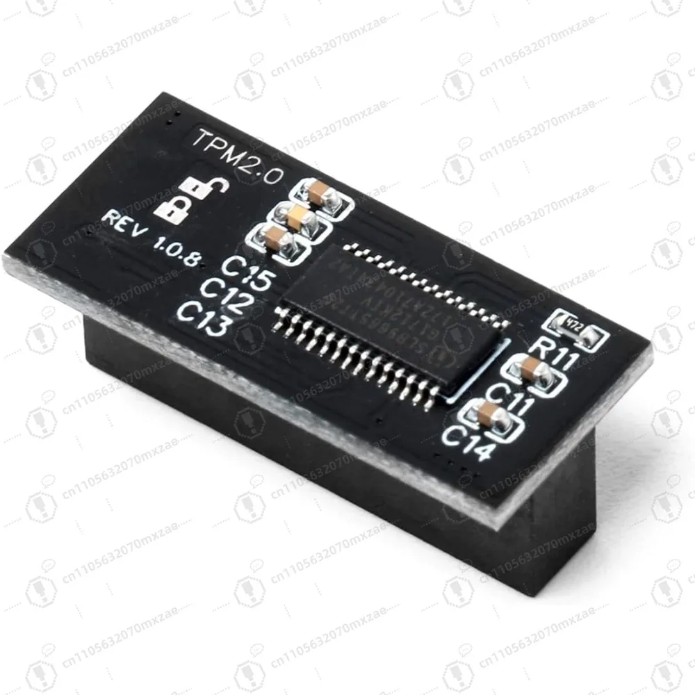 

TPM 2.0 Security Chip, 20-Pin LPC Interface Module Compatible with A S U S Motherboards & DDR4 RAM for Windows 11