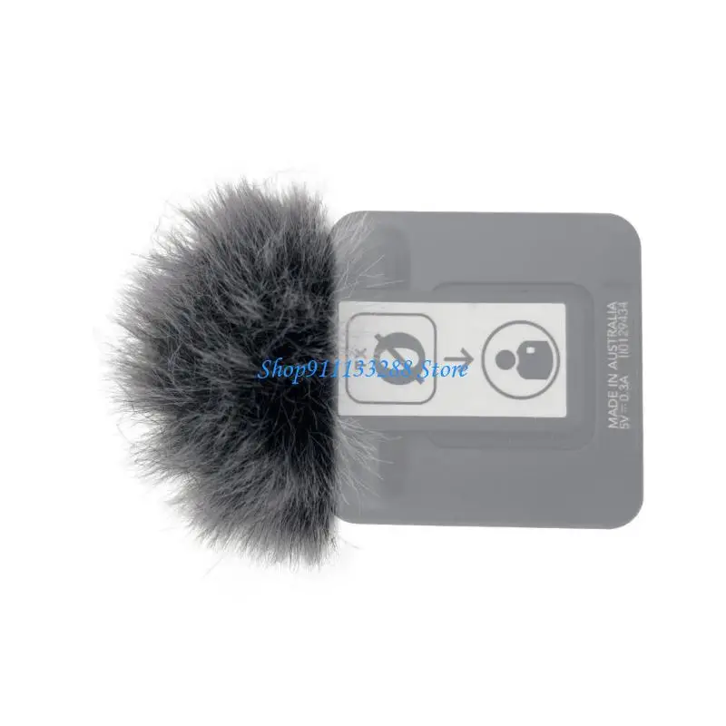 G88D Furry Microphone Windscreen for Wireless Windproof Noise Filter Windshield