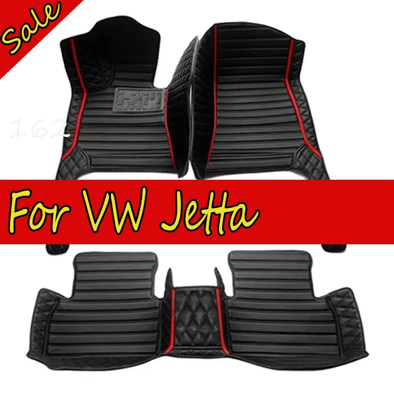 

Кожаные автомобильные коврики для VW VW Jetta Vento A7 2019 2020 2021 2022 2023, кожаные автомобильные матовые детали салона, автомобильные аксессуары