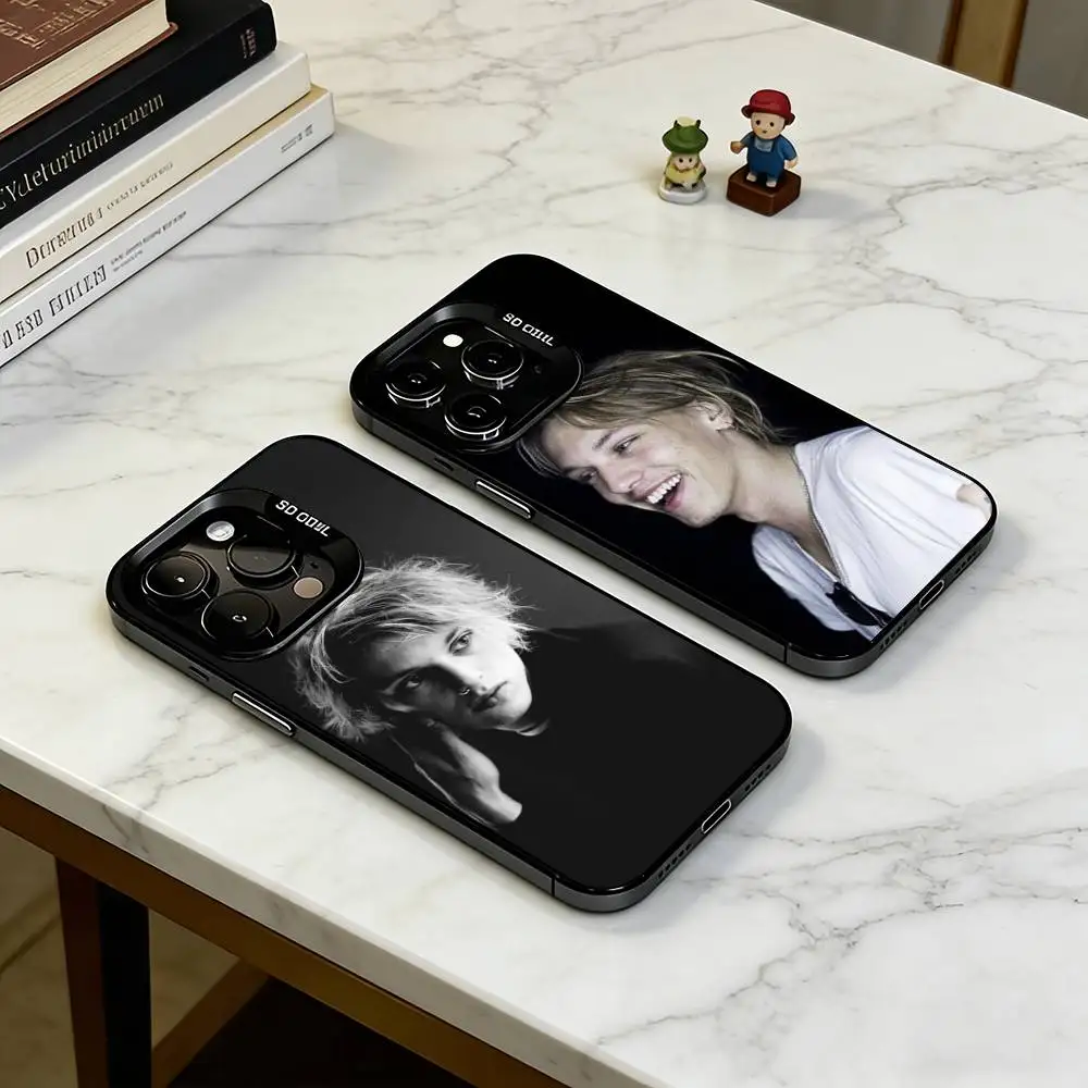 

Star Jamie C-Campbell Bower Phone Case For iPhone 17,16,15,14,13,12,11 Plus,Pro Max,XS,Colorful Silver Black Cover