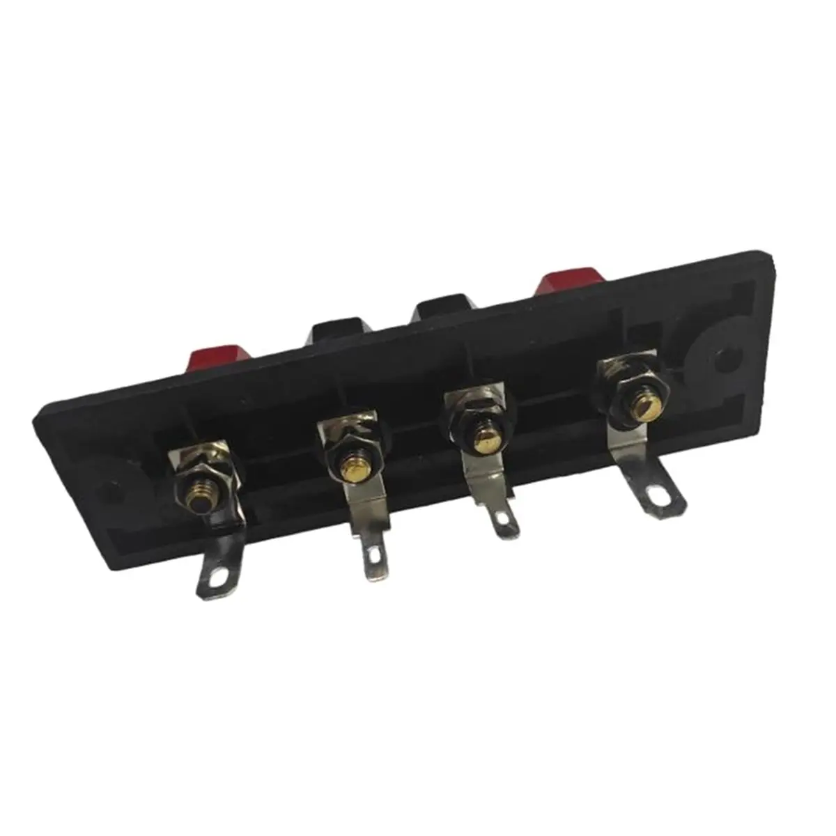 1Pcs Audio Accessories Speaker Amplifier Chassis Terminal Output Four-Position Terminal Speaker Wiring Board