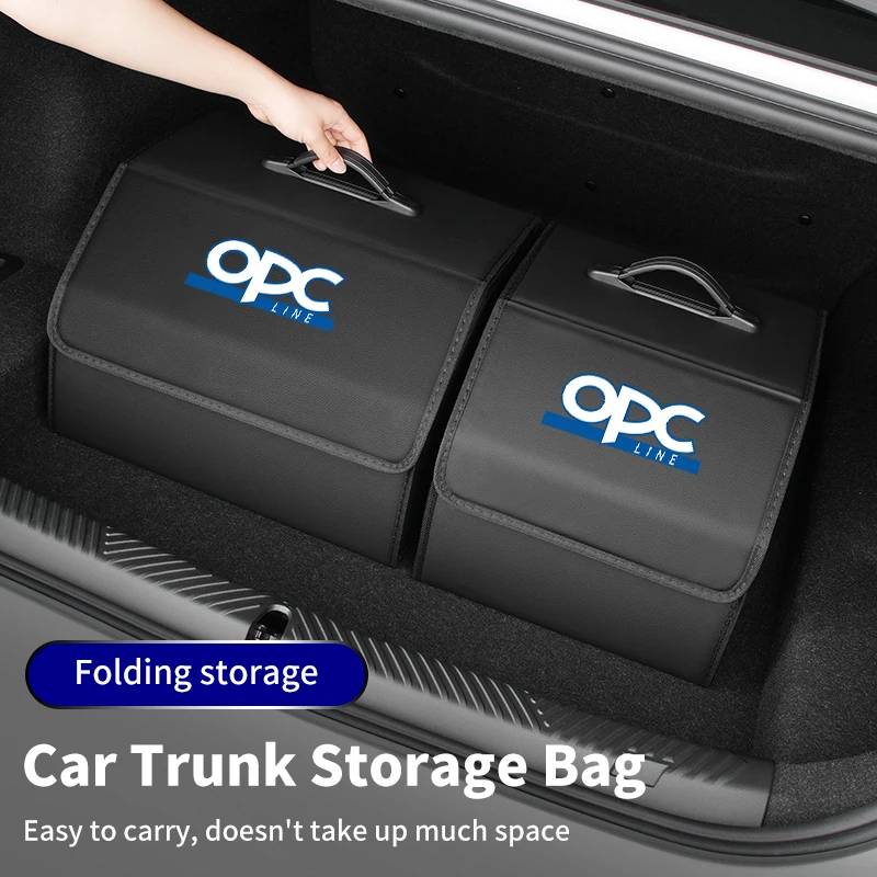 Car Trunk Storage Box Large Capacity Tools Organizer Accessories For Opel Astra Insignia Corsa Zafira Meriva Mokka Vivaro Vectra