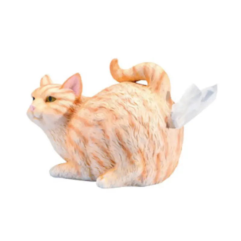 Simulation Cat M Tissue Holder Affordable Luxury Style Desktop Decoration