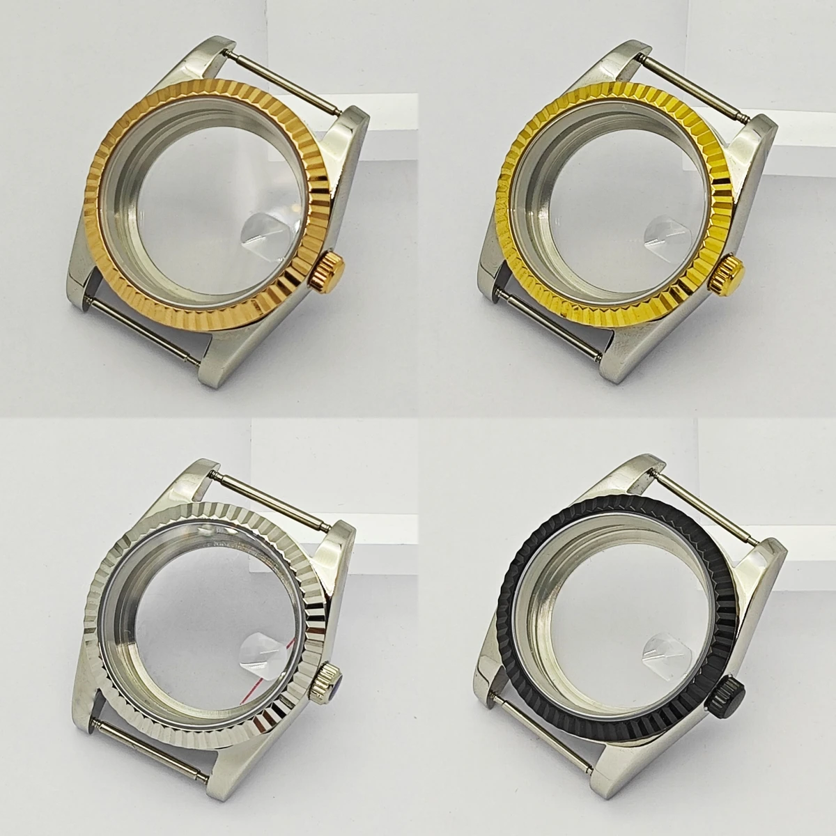 

36mm/39mm NH35 Case Sapphire Glass Watch Case Fit NH35 NH36 ETA2824 2836 PT5000 Miyota82 Series Movement Watch Accessories