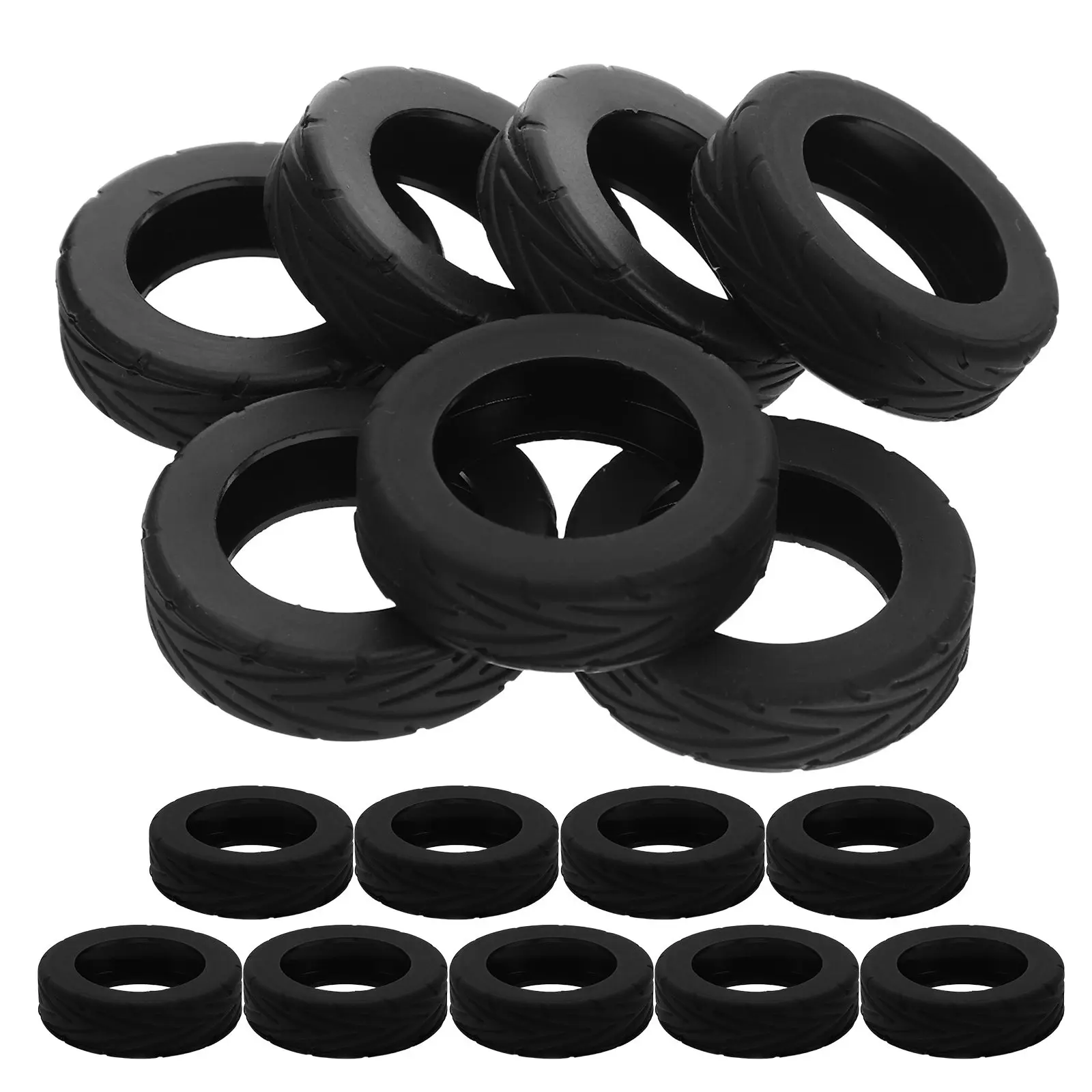 

16Pcs Luggage Wheel Protectors Soft Silicone Noiseless Covers Suitcase Travel Accessories Black Silicone Wheel Covers
